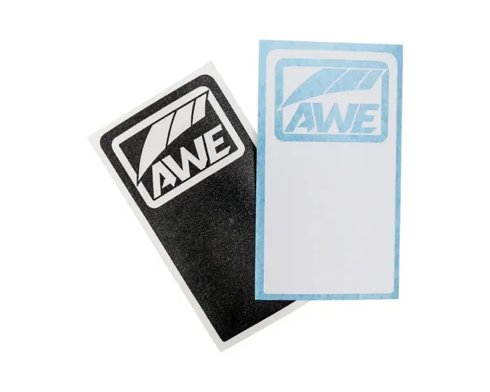 AWE PRODUCTS:DECAL:9710-11024 (AWE LookMark Decal – White) (9710-11024)