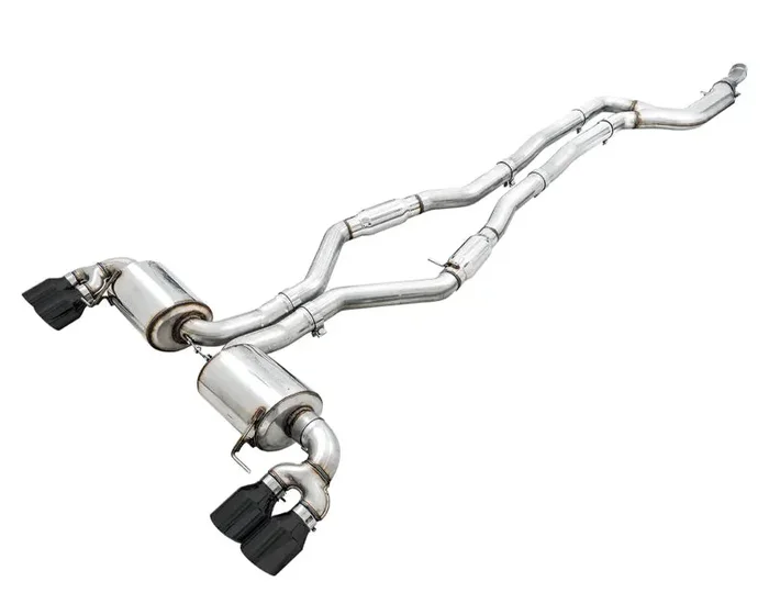 AWE Resonated Touring Edition Exhaust for G2X M340i / M440i – Diamond Black Tips (3015-43158)