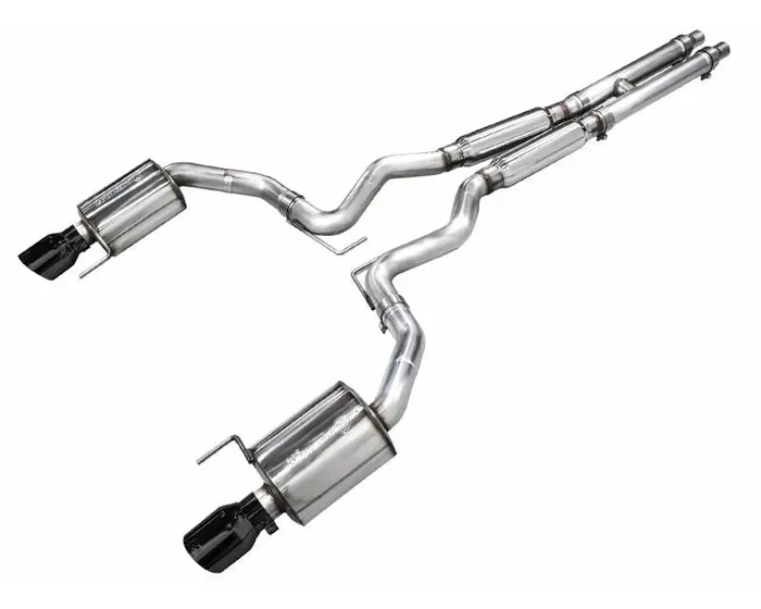 AWE Touring Edition Exhaust for S650 Ford Mustang GT Fastback – Dual Diamond Black Tips (3015-33650)