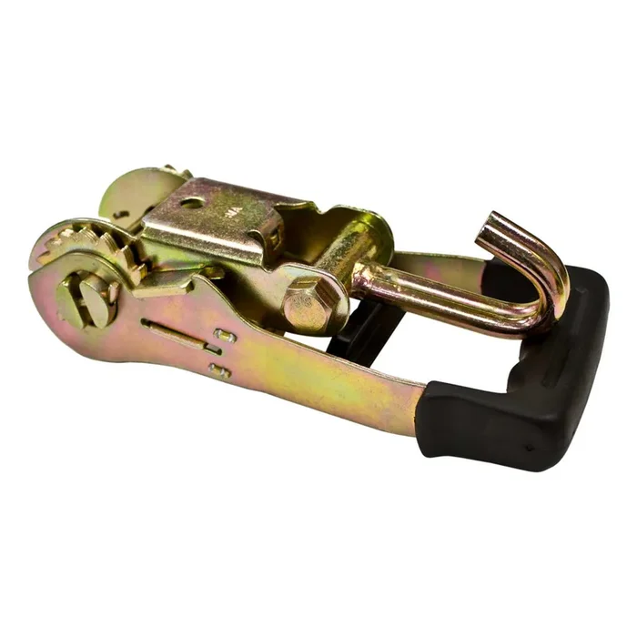 B/A Products Co. 2″ Gradual Release Rubber Handle Ratchet w/Double J Hook