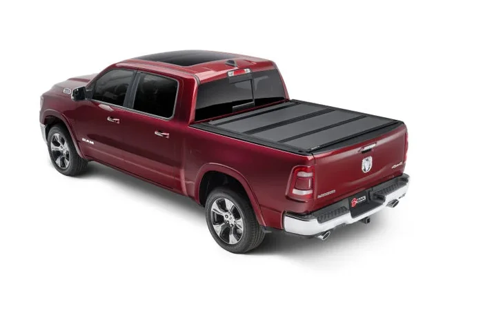 BAK BAKFlip MX4 Matte Finish Truck Bed Cover Dodge Ram w/ Ram Box 5’7 ” Bed (66.75 “) (2019-2021) Tonneau 448227RB