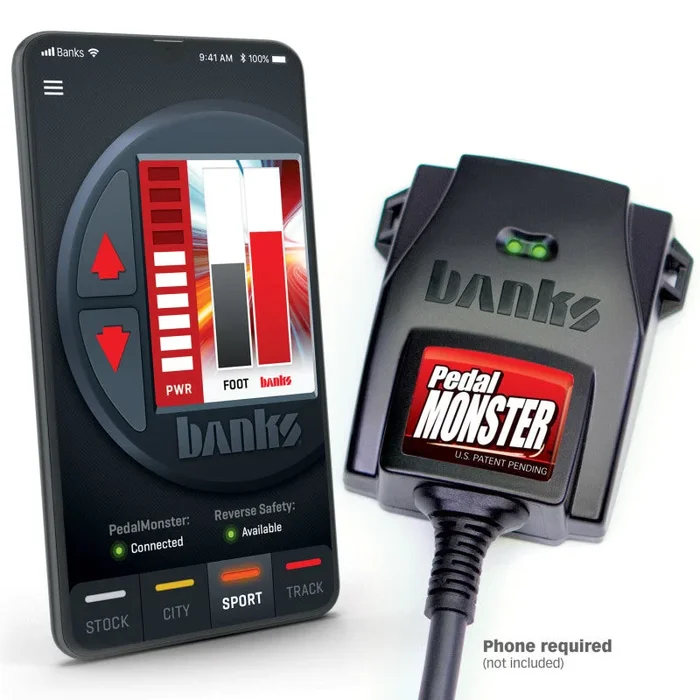 Banks Power Pedal Monster Throttle Sensitivity Booster (Stand-Alone) – Use w/Phone
