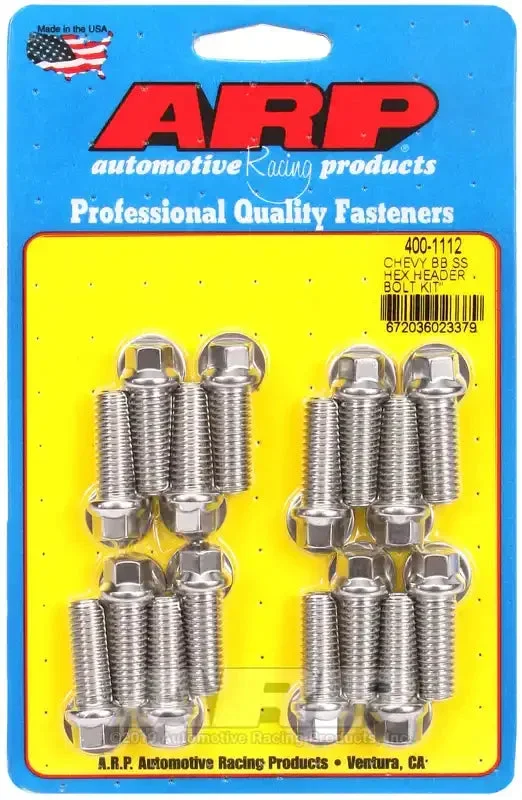 BBC SS HEX HDR BOLT KIT