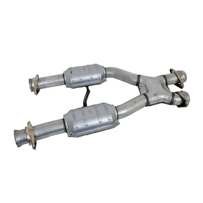 BBK Performance Parts 1659 1979-1993 MUSTANG 5.0 2.5 SHORT MID X PIPE W/ CATALYTIC CONVERTERS