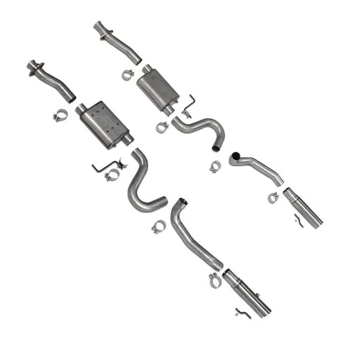 BBK Performance Parts 3001 1986-2004 MUSTANG GT LX COBRA VARITUNE FULL CAT BACK EXHAUST SYSTEM SS TIPS
