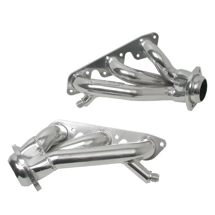 BBK Performance Parts 40080 1999-2004 MUSTANG 3.8L 3.9L V6 1-5/8 SHORTY HEADERS (POLISHED SILVER CERAMIC).