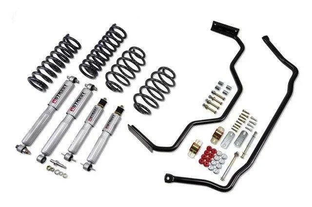 Belltech 1724 Unlimited mileage lifetime warranty (Note: Application specific complete kit).