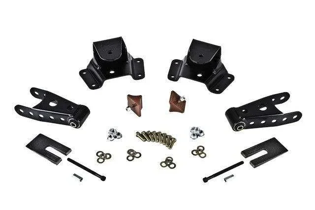 Belltech 6750 4 Drop Leaf Spring Shackle & Hanger Kit (Front Hanger/Rear Shackle)