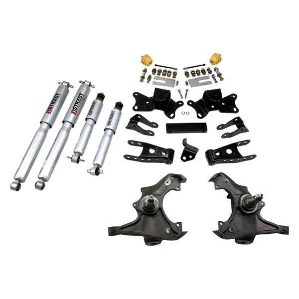 Belltech Lowering Kit Chevy Silverado/ GMC Sierra C3500 Ext Cab Dually (1988) Front And Rear – w/o or w/ Shocks