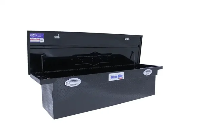 Better Built 79210921 Low Profile Deep Crossover Tool Box; 70 in.; Single Lid; Black;