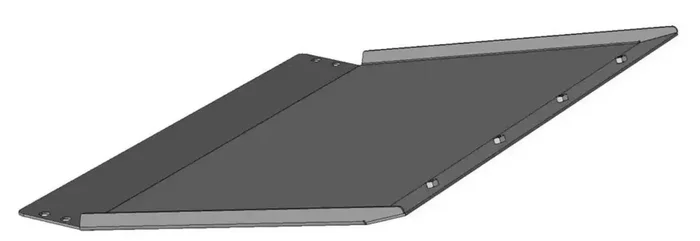 Black Horse Off Road AFB-RA16-SK – Matte Steel Armour II Front Bumper