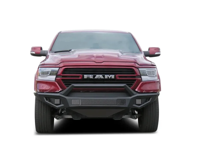 Black Horse Off Road AFB-RA18 – Matte Steel Armour II Front Bumper