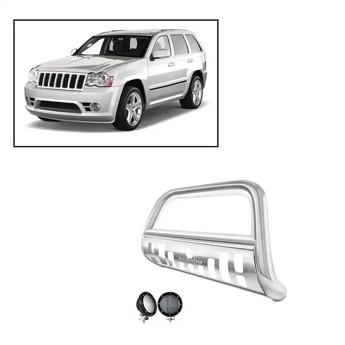 Black Horse Off Road BB80709-SP-PLFB Stainless Steel Skid Plate