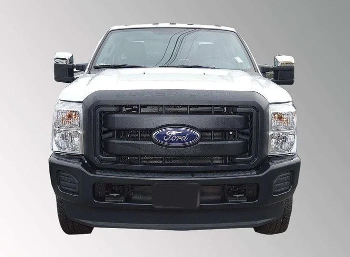 Black Horse Off Road BH-ABS469 Chrome ABS Tape-On Fits work truck with vertical bars