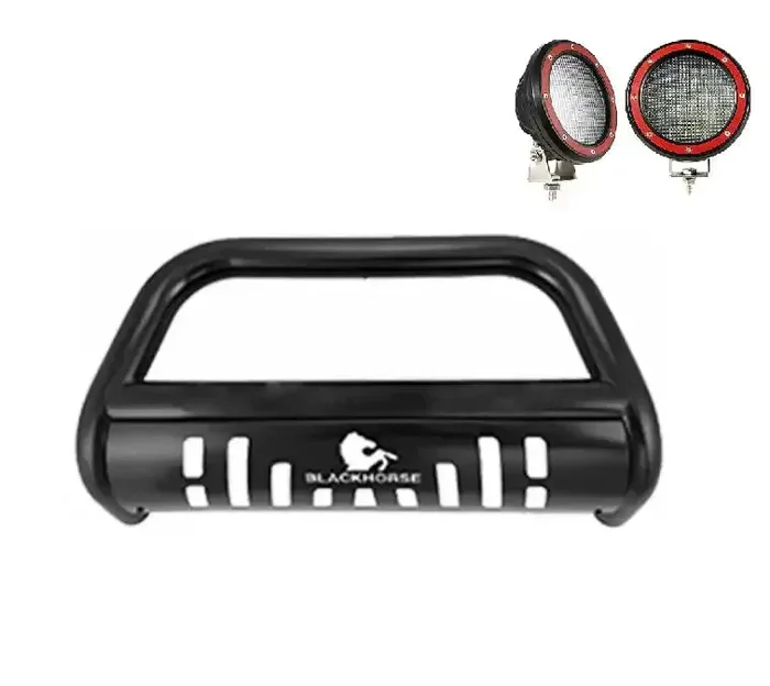 Black Horse Off Road CBB-FOB2601SP-PLFR Steel Skid Plate