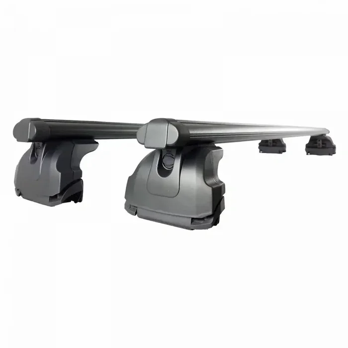Black Horse Off Road TR-49SI Silver Aluminum Fits 40in-48in flush/raised mount rails