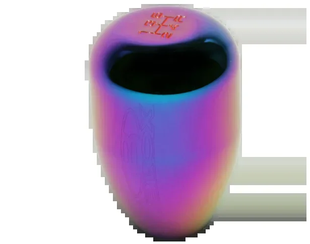 BLOX Billet Shift Knob 6-Speed “Limited Series ” (10×1.25 mm) Neo Chrome / Electric Blue