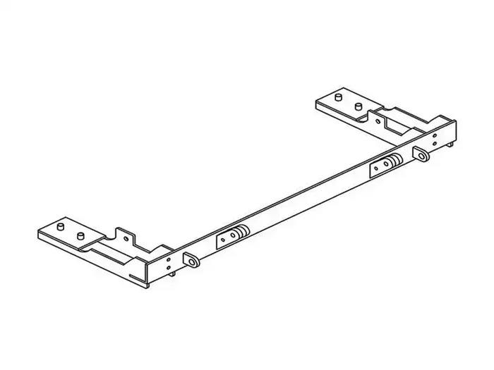 Blue Ox BX2205 Tow Bar Base Plate Incl. Standard Attachment Tabs Install Rating 3.