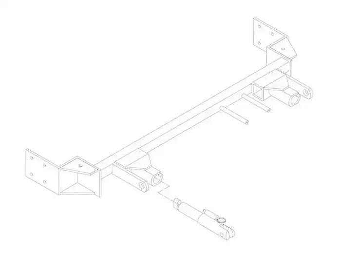 Blue Ox BX3226 Tow Bar Base Plate Incl. Removable Attachment Tabs Install Rating 3.