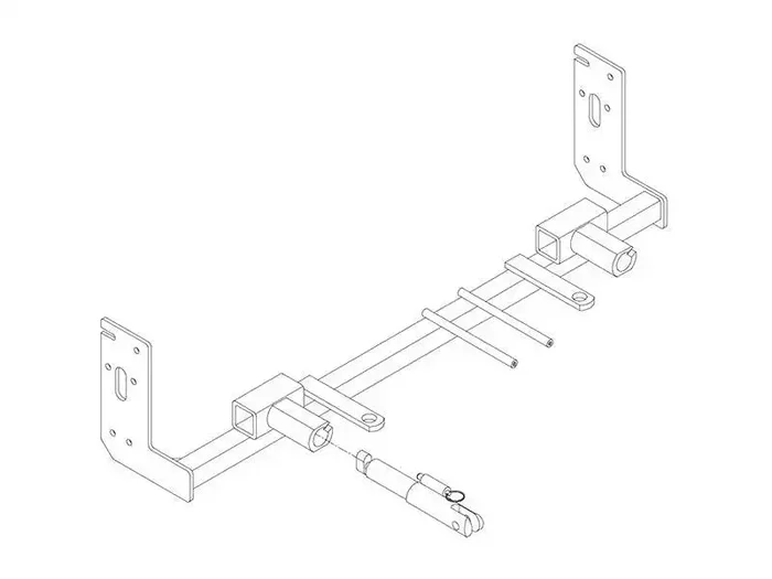 Blue Ox BX3229 Tow Bar Base Plate Incl. Removable Attachment Tabs Install Rating 3.