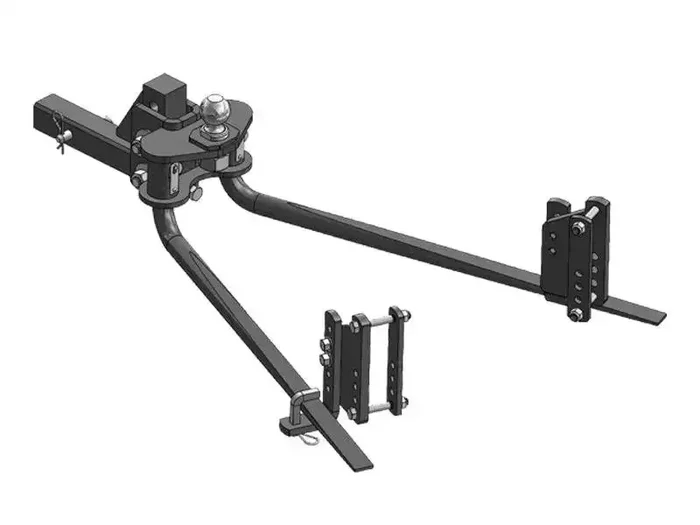 Blue Ox BXW0675 Round Bar Weight Distribution Hitch 600 lb. Tongue Capacity.