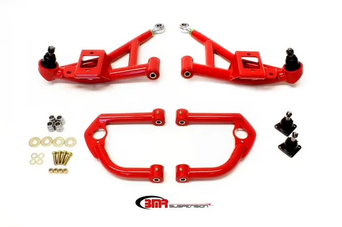 BMR 93-02 F-Body Upper And Lower A-Arm Kit – Red