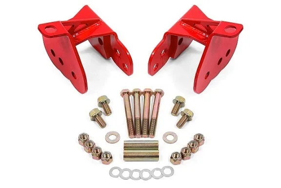 BMR Control Arm Relocation Brackets Buick Grand Sport (64-72) [Bolt-on] Black or Red