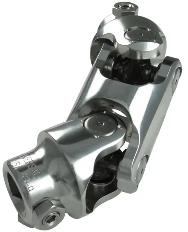Borgeson 144334 Steering U-Joint Double Polished Stainless 1in.48 X 3/4-36