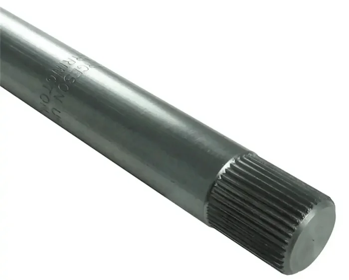 Borgeson 419282 Steering Shaft 3/4-36 Splined Stainless Steel 14.75in. Long 7/8in. Spline Len