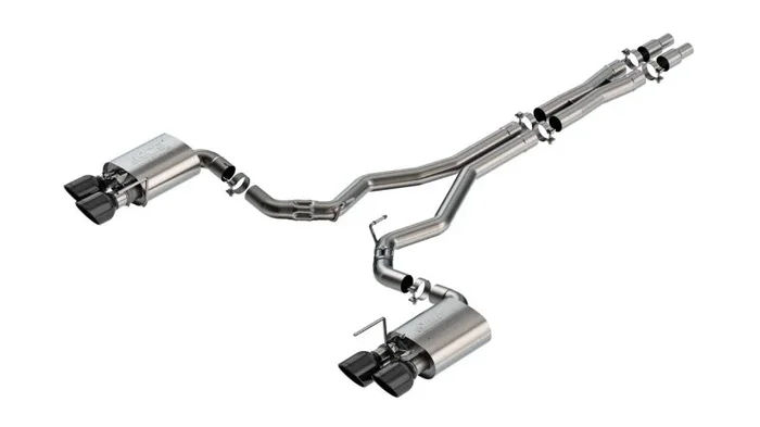 Borla 2024 Ford Mustang Dark Horse 5.0L V8 w/Active Exhaust ATAK Cat-Back Exhaust System – BC Tips