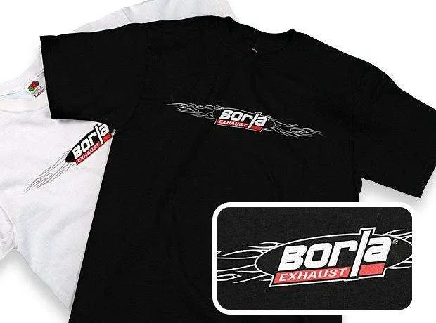 Borla 21290 – Men’s Wireframe White Crew Neck T-Shirt XL.