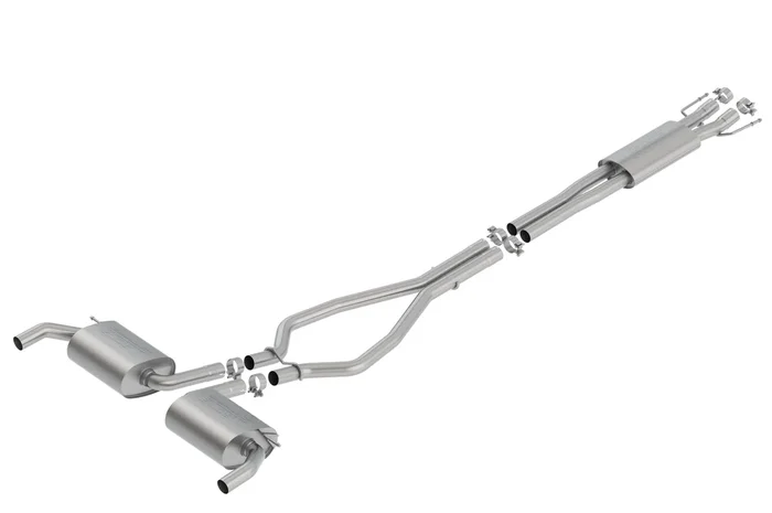 Borla Cat-Back Exhaust System – S-Type | 2019-2020 Ford Edge ST 2.7L (140766)