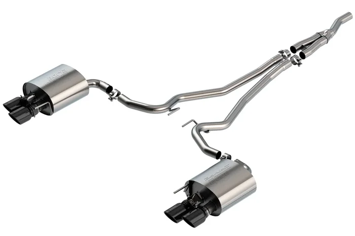 Borla Cat-Back Exhaust System – S-Type | 2019-2020 Ford Mustang 2.3L Turbocharged (140827)