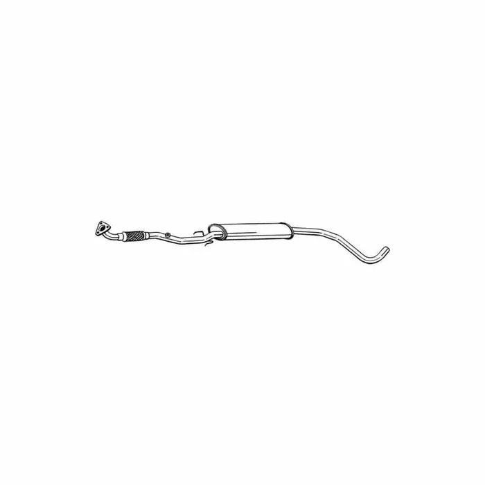 Bosal 291-017 Middle Silencer