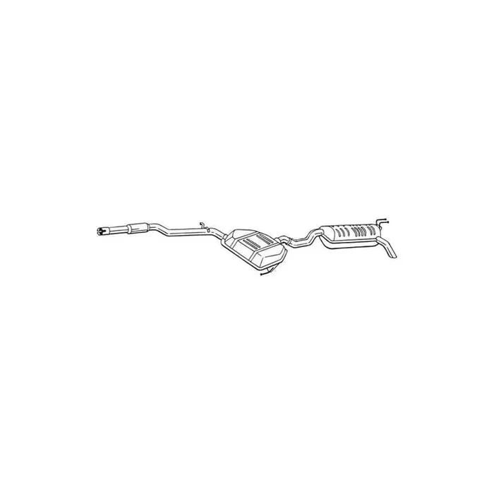 Bosal 292-305 Rear Silencer for Fiat Brava