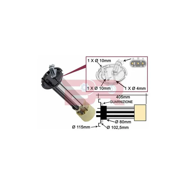 Botto Ricambi Brm5435 Fuel Level Sensor