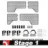 BUILTRIGHT 111005 BEDSIDE RACK SYSTEM – STAGE 1 KIT |