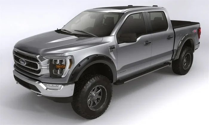 Bushwacker 09-14 Ford F-150 Forge Style Flares 4pc – Black