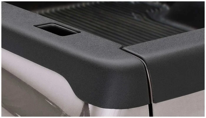 Bushwacker 58503 – Ultimate SmoothBack, Bed Rail Cap OE Matte Black w/Stake Pocket
