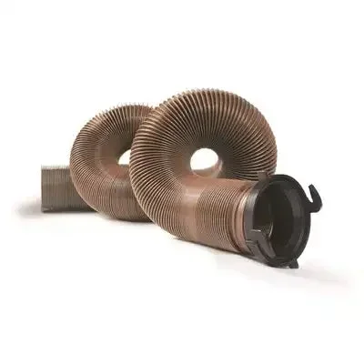 Camco 39691 Camco 39691 Sewer Hose 15 Foot Length 27 Inch Compressed Mils HTS , Vinyl Brown