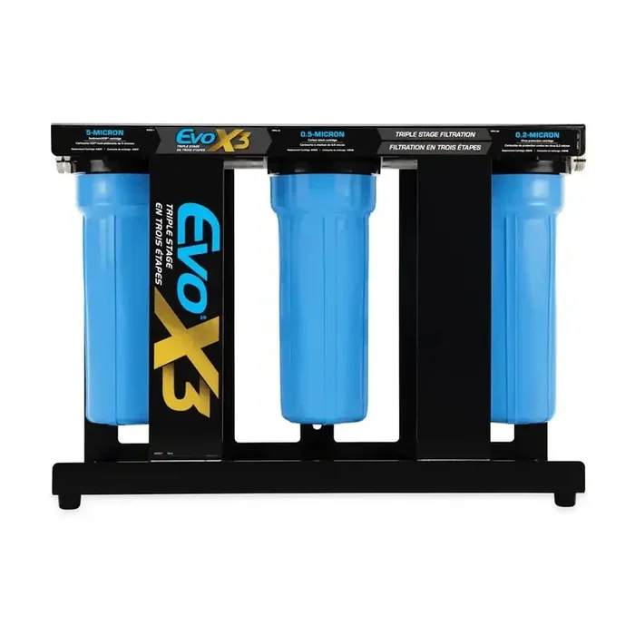 Camco 40649 Camco 40649 Fresh Water Filter Fits Standard Garden Hose Female Coupling For Pre-Tank Filtering In-Line Canister Type