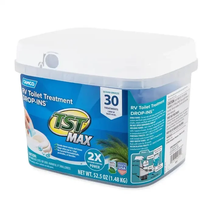 Camco 41615 Waste Holding Tank Treatment TST Chemical Treatment Used To Break Dow
