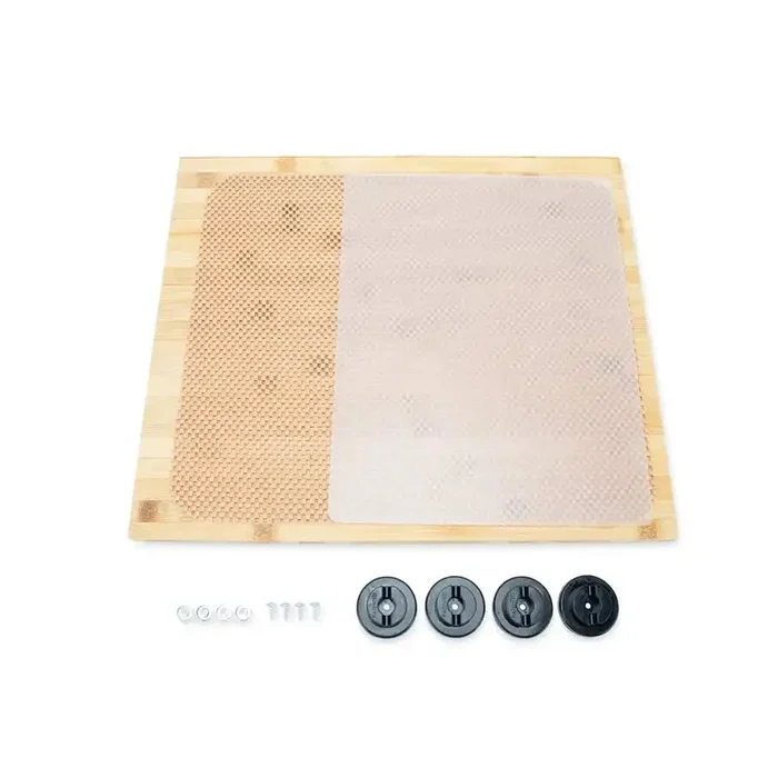 Camco 43571 Stove Top Cover Universal Fit 19-1/2 Inch x 17 3/4 Natural Bamboo