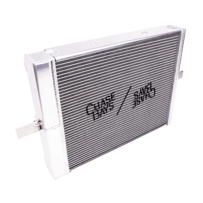 Chase Bays BMW M3 E36 / E46 (92-99, 01-06) Tucked Aluminum Radiator – OE Push-On Hose Style / -16AN / -20AN Inlet & Outlet Type