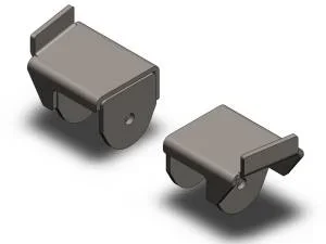 Clayton Off Road COR-2205010 Jeep Wrangler Front Frame Brackets 1997-2006 TJ/LJ Clayton Off Road- DOMAIN