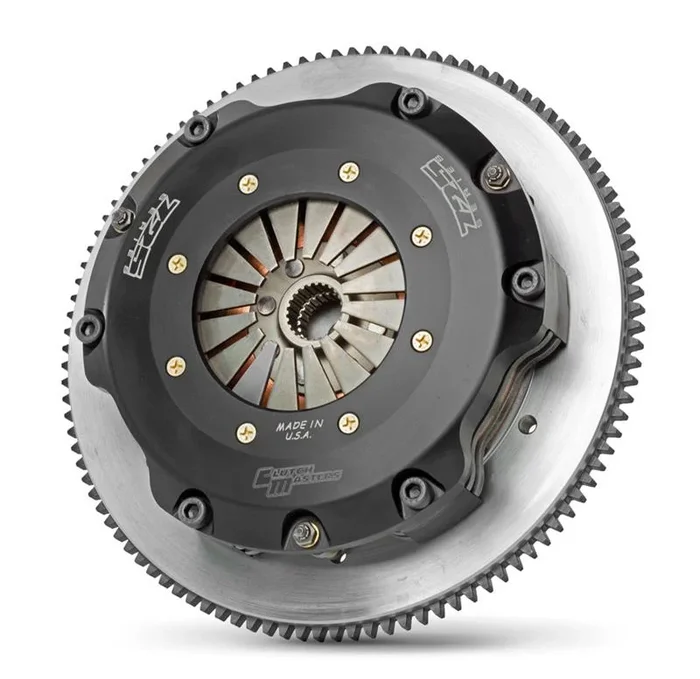 Clutch Masters FX725 Twin Disc Clutch Kit w/ Steel Flywheel | 1990, 1993 – 1998 Mitsubishi Eclipse (05048-TD7S-4S)