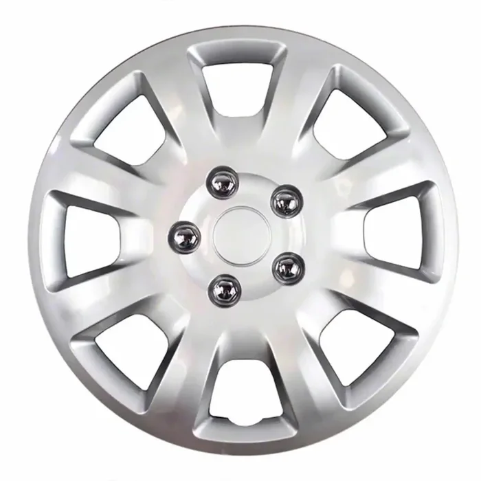 Coast To IWC44216S 16 Inch 8 Spoke Silver Color Plastic Set Of 4 Standard Leg