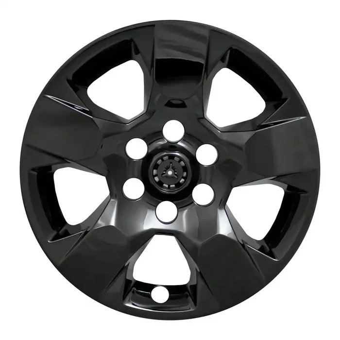 Coast To IWCIMP435BLK 18 Inch 5 Spoke Gloss Black Plastic Set Of 4