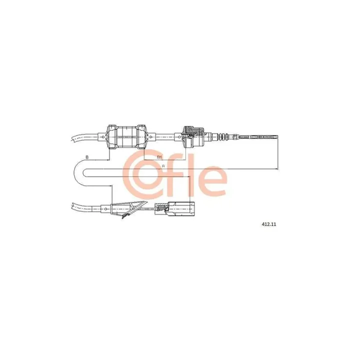 Cofle 412.11 Clutch Cable
