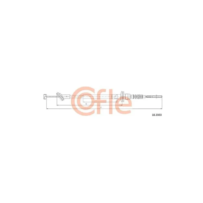 Cofle 92.18.3503 Clutch Cable